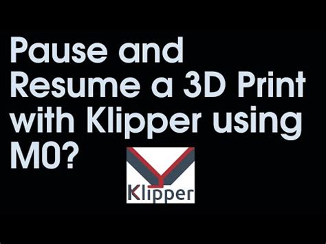 The other one, Slicer, lets you have a graphical interface. . Klipper pause at layer